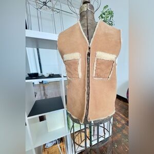 Vintage Shearling Vest